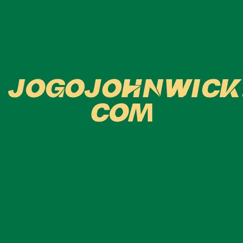 Logo da JOGOJOHNWICK